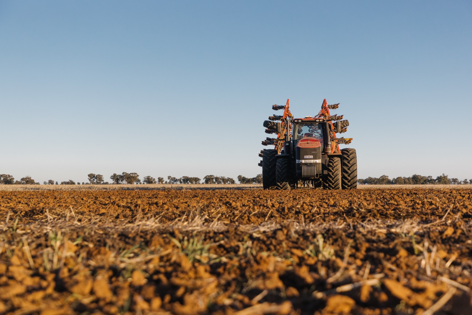 Farmer on his property, from the CNH farmer story shoot
